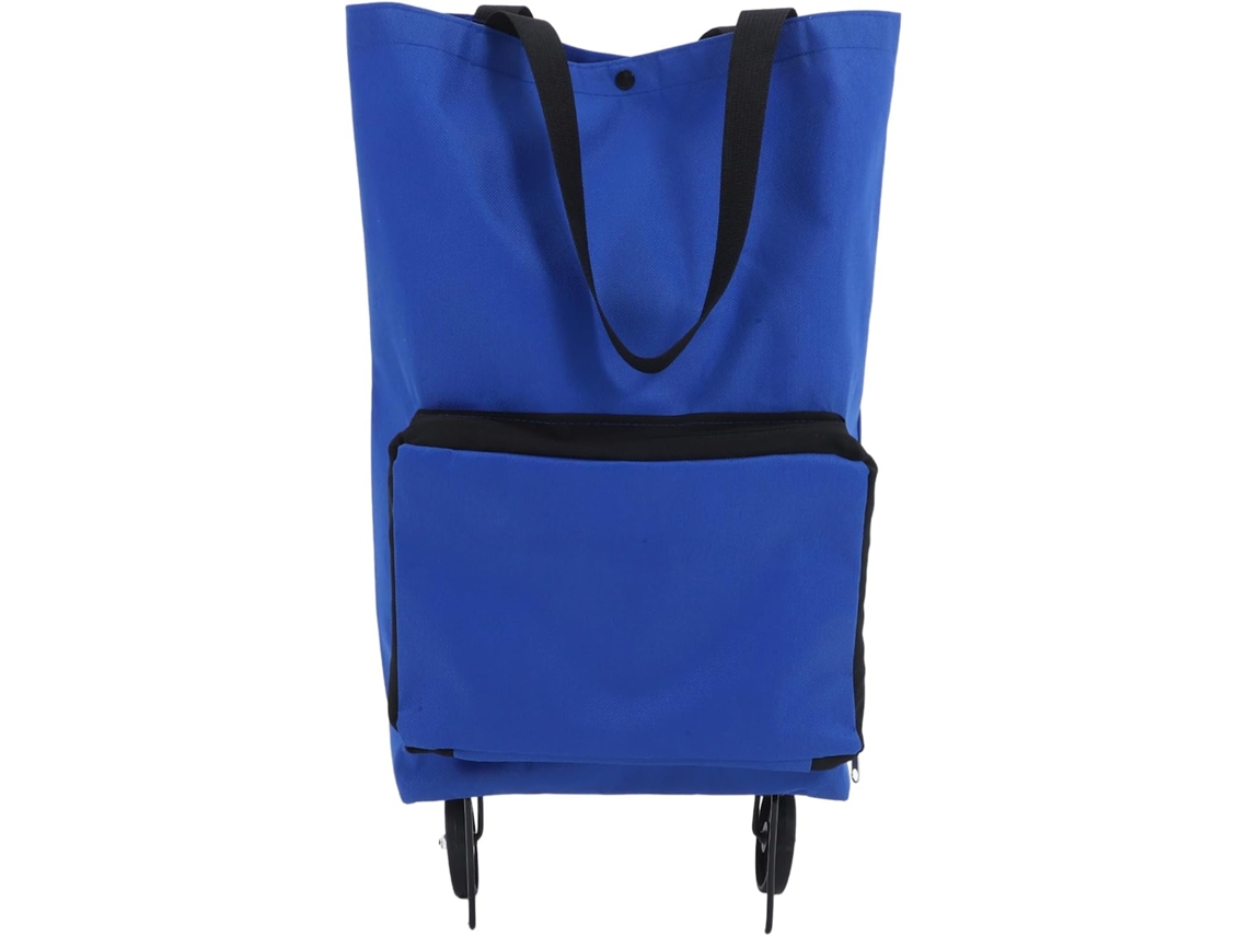Carrito De Compras Plegable Portátil Con Ruedas, Bolsa Para Compras,