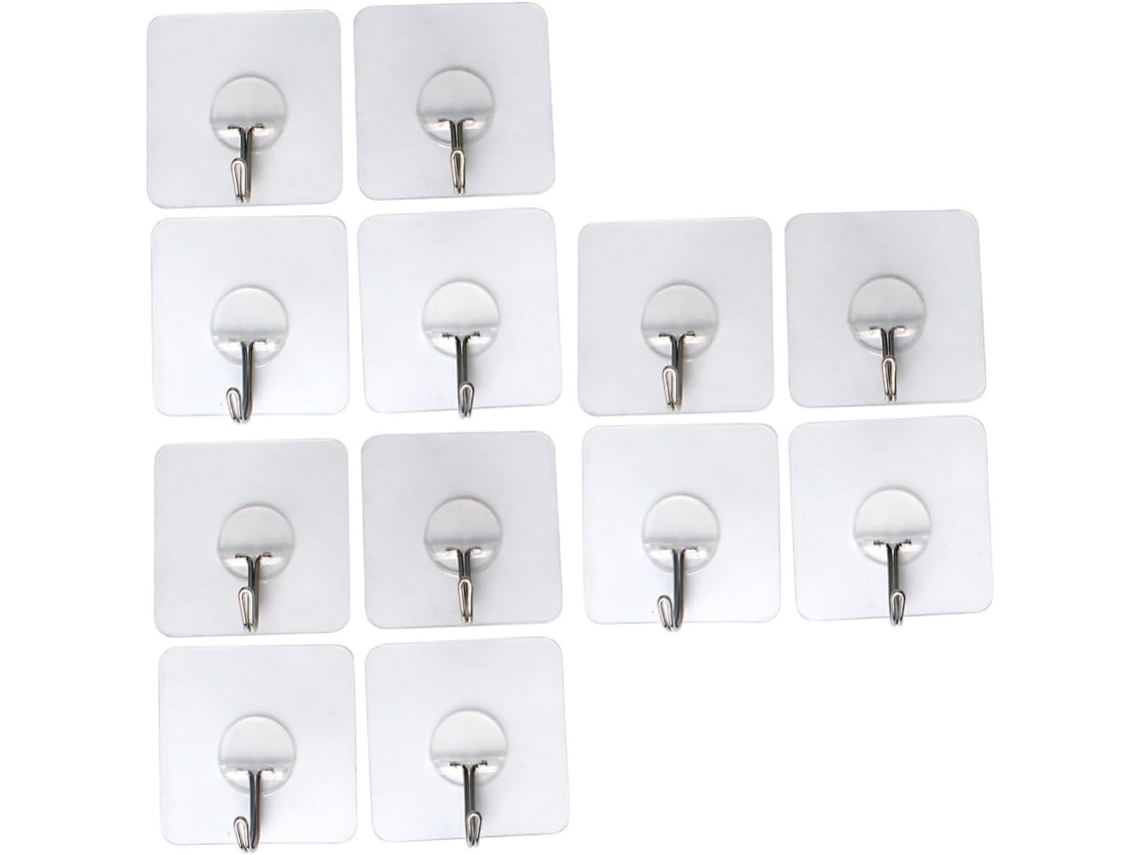 Paquete De 3 Tiras Adhesivas Grandes Y Resistentes Para Colgar Cables Pesados