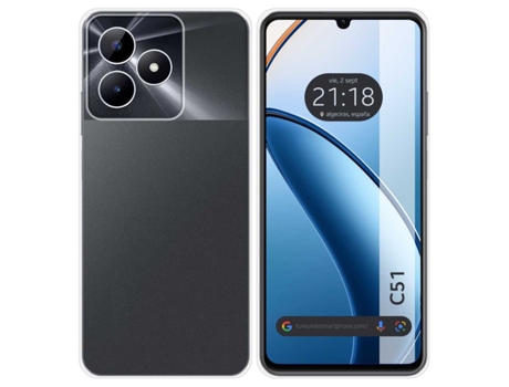 Funda Gel para Realme C51 TUMUNDOSMARTPHONE Transparente