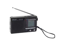 (negro) Kk9 Mini Radio Fm, Radio De Bolsillo Portátil