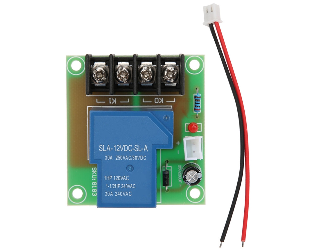 Placa De Relé Adaptador De Interruptor De Alta Corriente Xh M138 De 12 V, Entrada Y Salida De Control De 30 A