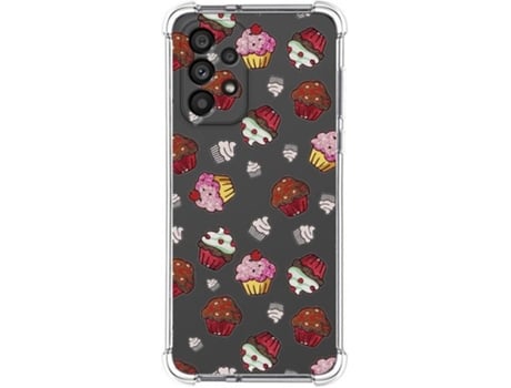 Carcasa Samsung Galaxy A53 5G TUMUNDOSMARTPHONE Dibujos Antigolpes Muffins Multicolor