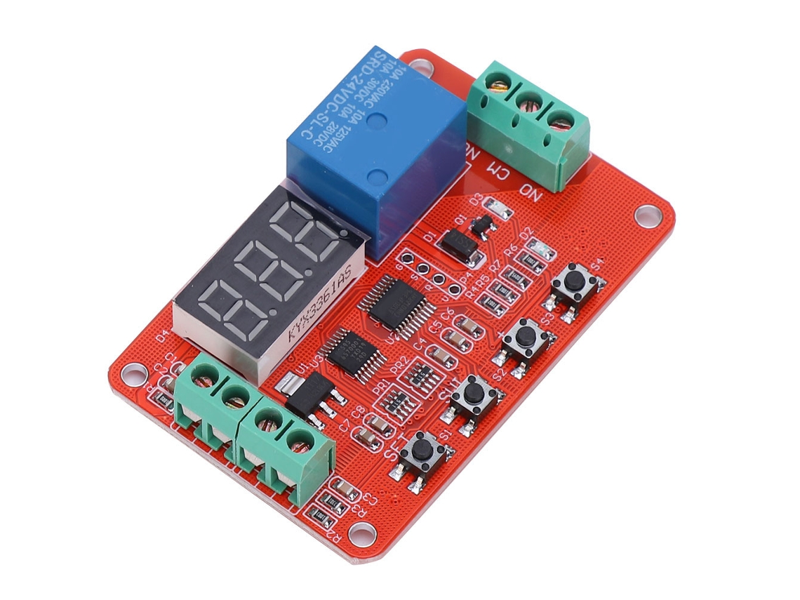 Red Dvb01 Comparador De Voltaje Digital De Ventana/medición De Voltaje (24v)