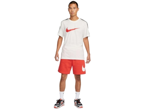 Camiseta de Hombre NIKE Sportswear Repeat Multicolor (L)