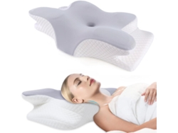 Almohada Cervical Ergonómica, Almohada Ortopédica De Espuma Viscoelástica Para Dormir Digitallab
