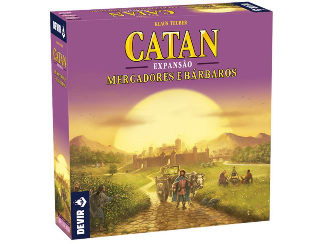 Expansión de Juegos DEVIR Catan mercadores e bárbaros Versión Portugués (Edad Mínima Recomendada: 10 años)