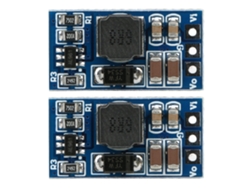 20d26n 2pcs Módulo convertidor elevador de CC Nd0412sa 2.6 5.5v a 5v 6v 9v 12v Motor LED 7w Sin pin 5v