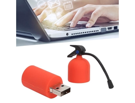 HURRISE Memoria USB de Dibujos Animados Pendrive USB de Dibujos Animados Extintor de Incendios Modelo U Disk Almacenamiento de Computadora 16 32Gb