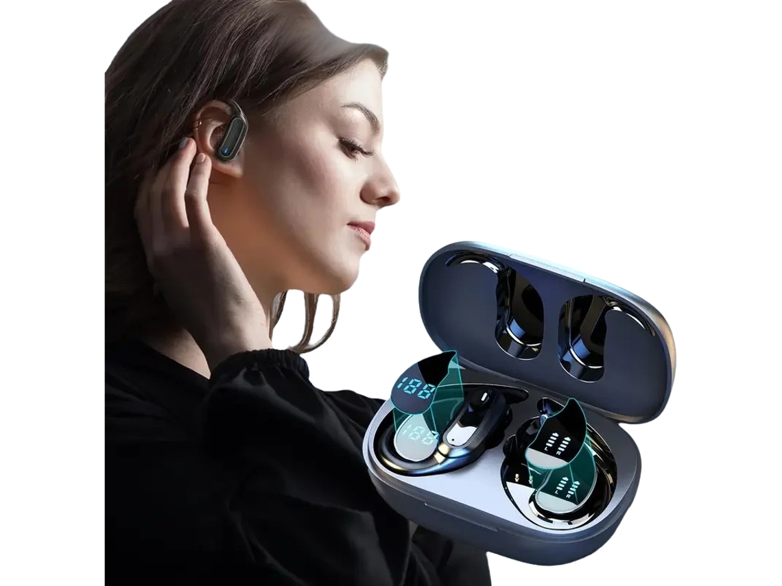 Auriculares Bluetooth TWS I27 ENC con cancelación de ruido y micrófono, resistentes al agua y con estuche de carga inalámbrica. Mdug