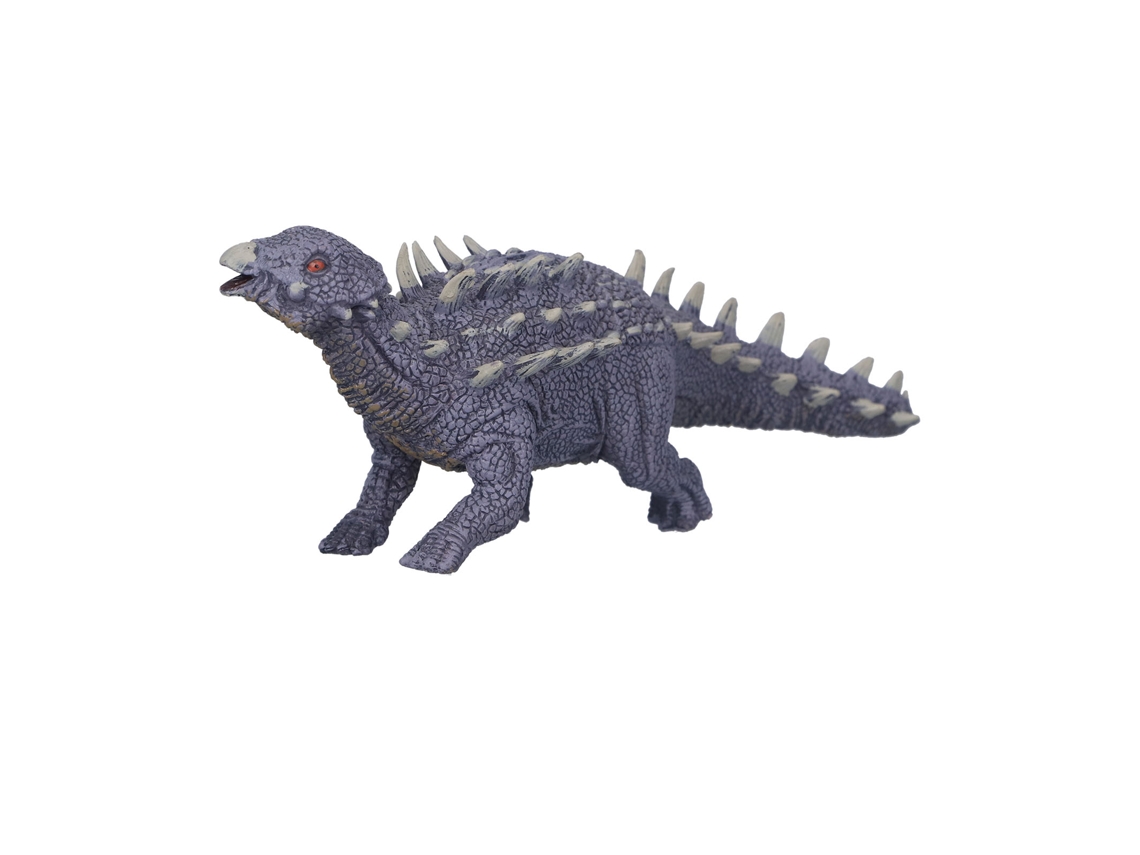 Ats-modelo De Dinosaurio Ankylosaurus Espinoso Simulación Juguete De Colección Grande Para Niños Color Morado