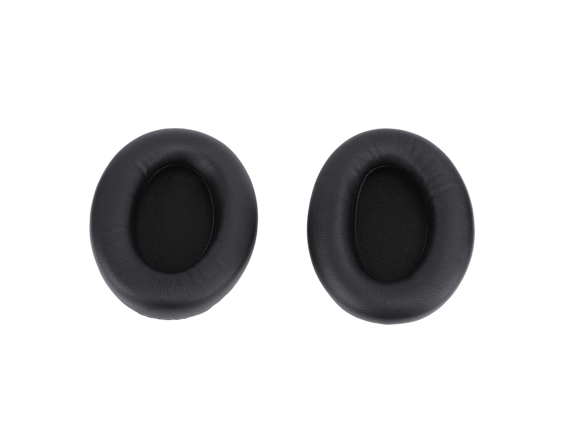 2 Almohadillas Para Auriculares Wh1000xm3 De Espuma Viscoelástica Con Piel Proteínica, Color Negro.