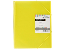 Carpeta de Clasificación a GRAFOPLAS Maxiplás Amarillo A4 Espiral