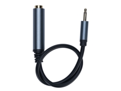 Cable De Extensión Para Auriculares, Adaptador De Audio De Un Solo Canal De 6,35 Mm Hembra A 3,5 Mm Macho.