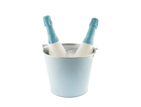 Cubitera KOALA Con asa Azul Metal 5 L