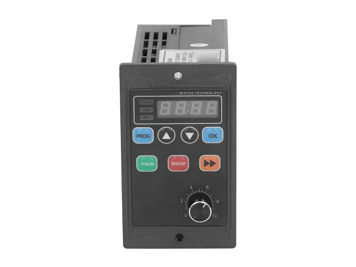 Controlador De Frecuencia Variable Inversor De Control Vectorial 60w 1ph 176-264v Entrada 3ph Para Motor Mini