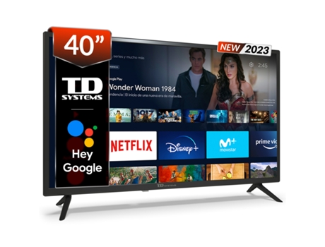 Tv TD SYSTEMS M40C14Gle (LED - 40'' - 102 cm - Full Hd - Hey Google)