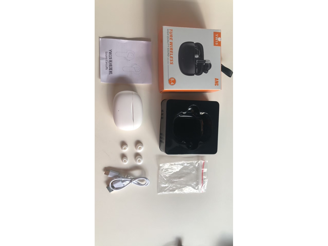 Auriculares Inalámbricos Bt5.4 Cancelación De Ruido Micrófono Estéreo 10m Cargador 220mah