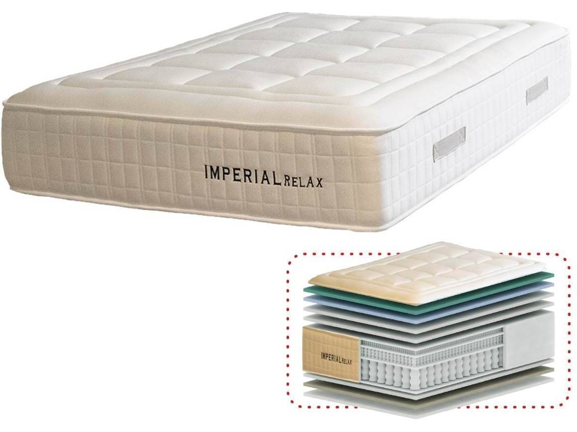 Colchón MUEBLAM Imperial Relax (135x180 cm - Muelles Ensacados)