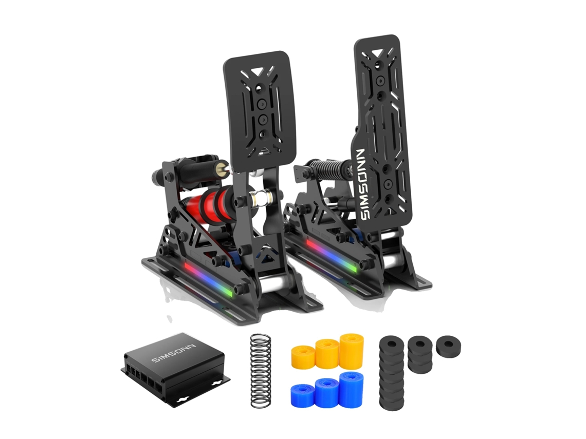 Pedales de simulación de carreras, sensor de presión y vibración, Pro X Ultra P2 H2 OEM
