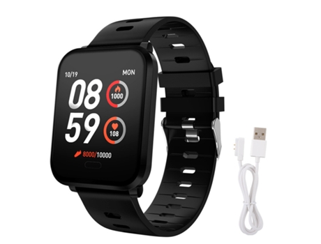 Smartwatch SMANDY K10 1.3 IP68 Resistente al agua (Bluetooth - Negro)