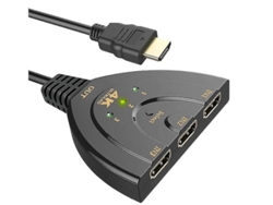 Switch Hdmi 3 Puertos 4K Hdmi YIZHOOD Inf033 Negro