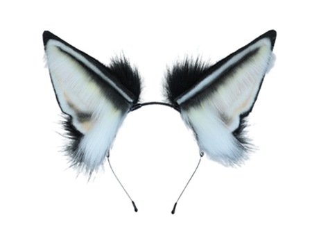 Diadema Jackal Tipo B - Blanco Y Negro Diadema Jackal Tipo B - Blanco Y Negro JEIIBRZUI