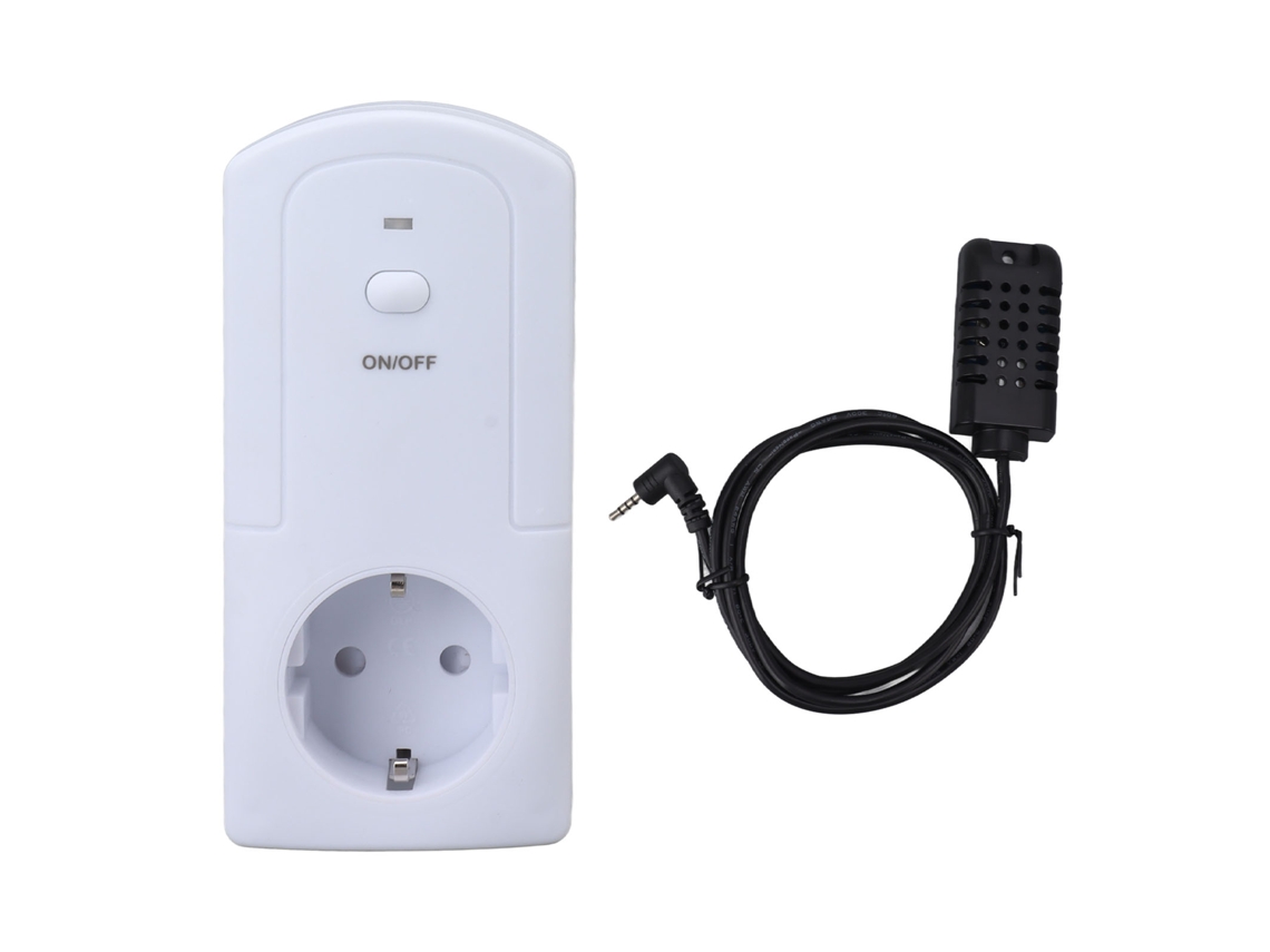 Enchufe Con Termostato Inalámbrico Wi-fi Para Control De Temperatura, Calefacción, Refrigeración Y Humidificación.