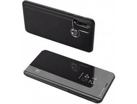 Carcasa Huawei Y6P LMOBILE Clear View Negro