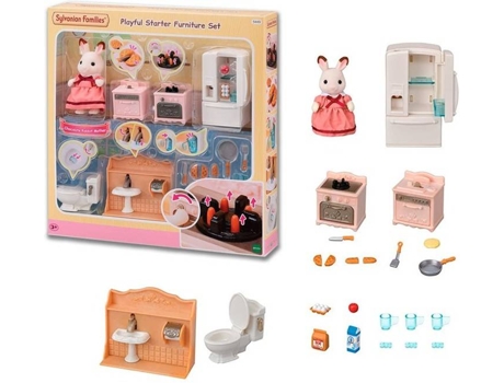 Muñeco EPOCH Sylvanian Families set accesorios para casa (Edad Mínima: 3)