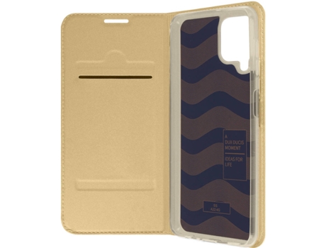 Carcasa Samsung Galaxy A22 DUX DUCIS Libro Dorado