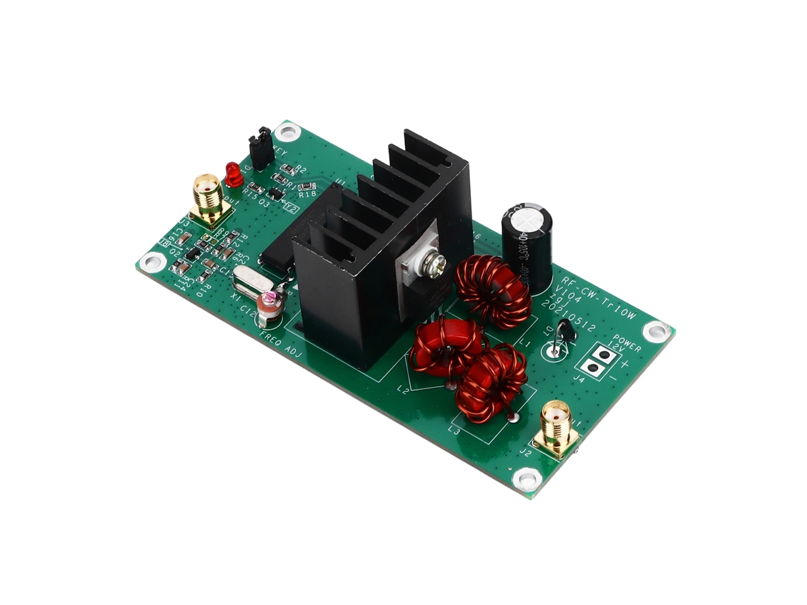 Módulo Transmisor De Radio Qrp Cw 10w 13.56mhz Amplificador De Potencia Inalámbrico Placa 8-15v Xr-106
