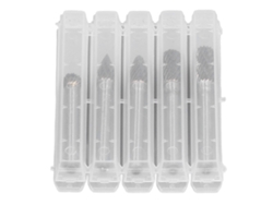 Juego De 5 Brocas Para Fresadora Rotativa Con 2 Cabezales De Lijado Estándar Para Carpintería, Carburo De Tungsteno, 6x8 Mm