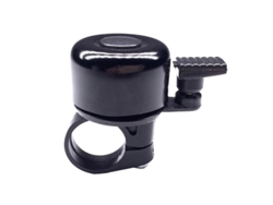 Timbre De Bicicleta De Aleación De Aluminio Para Adultos Y Niños, Apto Para Bicicletas De Montaña/carretera Puw0745 Negro