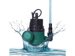 Bomda de Agua VONROC Sucia Bomba de Agua 400W 8000L H Para Agua Sucia y Limpia Con Interruptor de Flotador