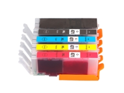 5pcs Cartuchos de Tinta Abs Pixma Mg5740 Mg6840 Mg7740 Ts5040 Ts6040 | S/MARCA