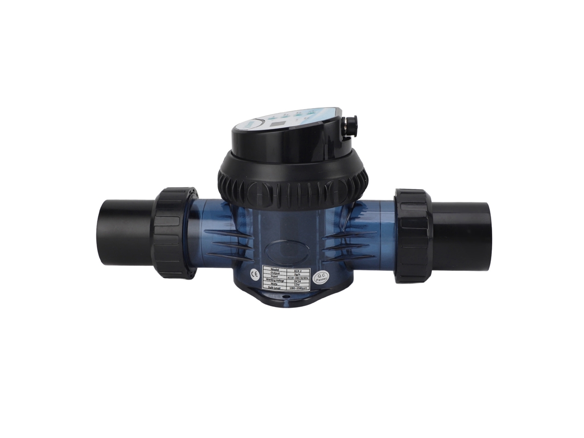 Clorador salino para piscinas (cloración automática, sistema DC24V)