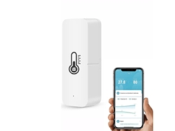 Sensor de temperatura y humedad inteligente Wifi Tuya Batería Tuya Smart Life