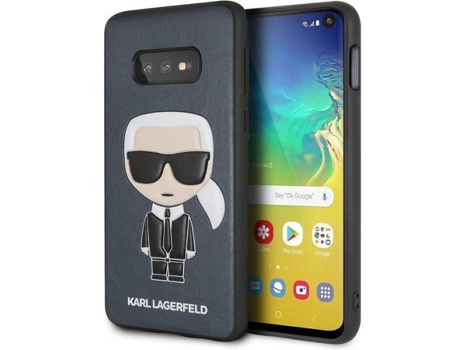 Funda Samsung Galaxy S10E KARL LAGERFELD Hard Iconic Full Body Azul