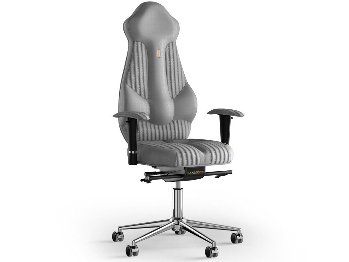 Silla de Oficina KULIK Tejido de Costura Imperial (Antara - Silver -130x50x50cm)