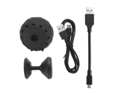 Minicámara MD30 1080p HD con Wi-Fi y visión nocturna.