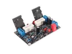 Placa Amplificadora Mono De Alta Potencia De 100 W Con Chips 2sc5200 Y 2sa1943, Con Protección Para Altavoces.