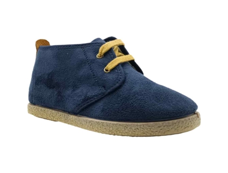 Botas de Niño TOKOLATE Serraje Forro Borreguito Piel Azul (22)