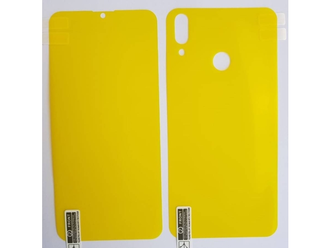 Protector de Pantalla Huawei Y7 2019 Frente y Verso