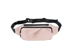 Linjous Borseta, Mochila Bandolera Grande Con 4 Bolsillos Cremallera, Resistente Al Agua (rosa)