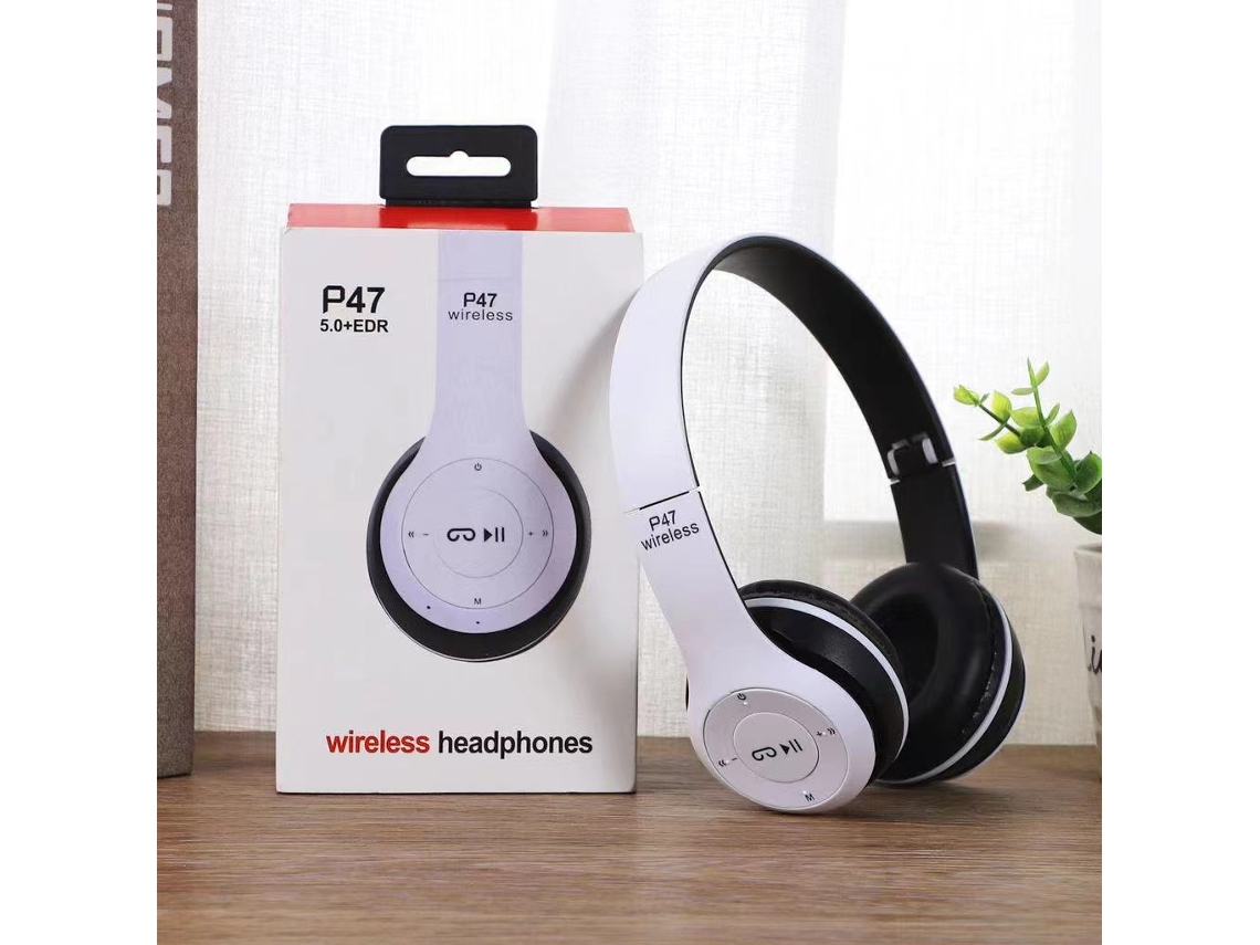 Auriculares Estéreo Plegables Inalámbricos Bluetooth 5.0 De Alta Fidelidad Con Micrófono (azules)