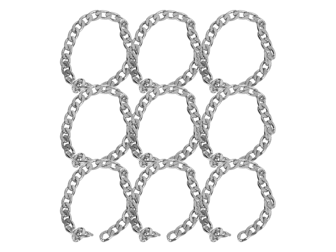 Cadena De Aluminio De 10 M Resistente A La Corrosión Para La Fabricación De Joyas Caseras.