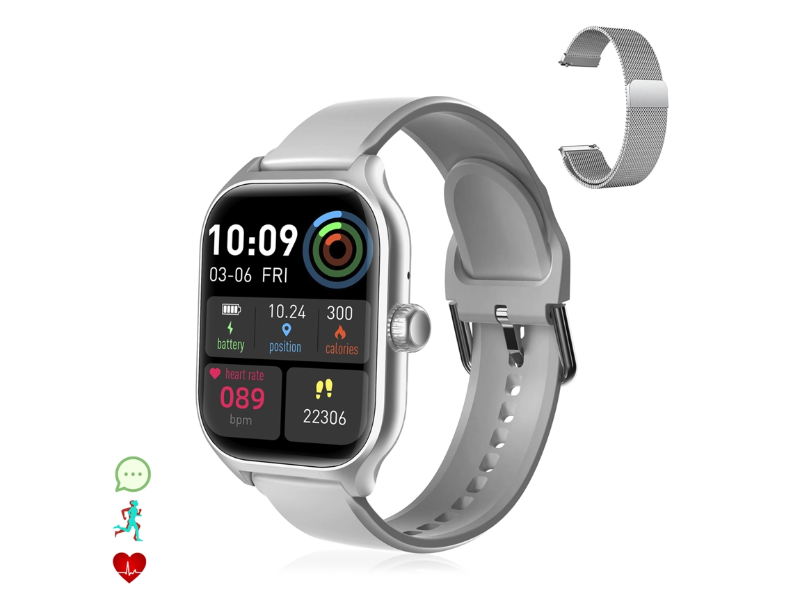 Smartwatch Gt4 Pro con llamadas Bluetooth, notificaciones push, rastreador deportivo y de salud, corona multifuncional.