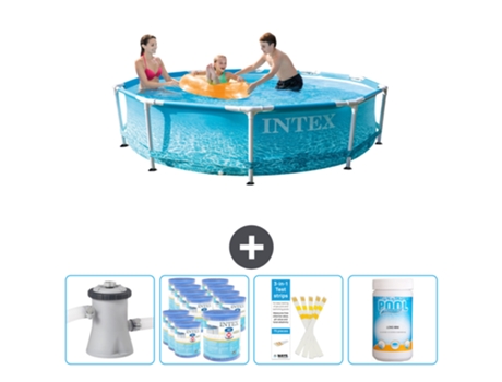 Piscina Tubular INTEX 28208GN-CB85 (4485 L - 305x76cm)