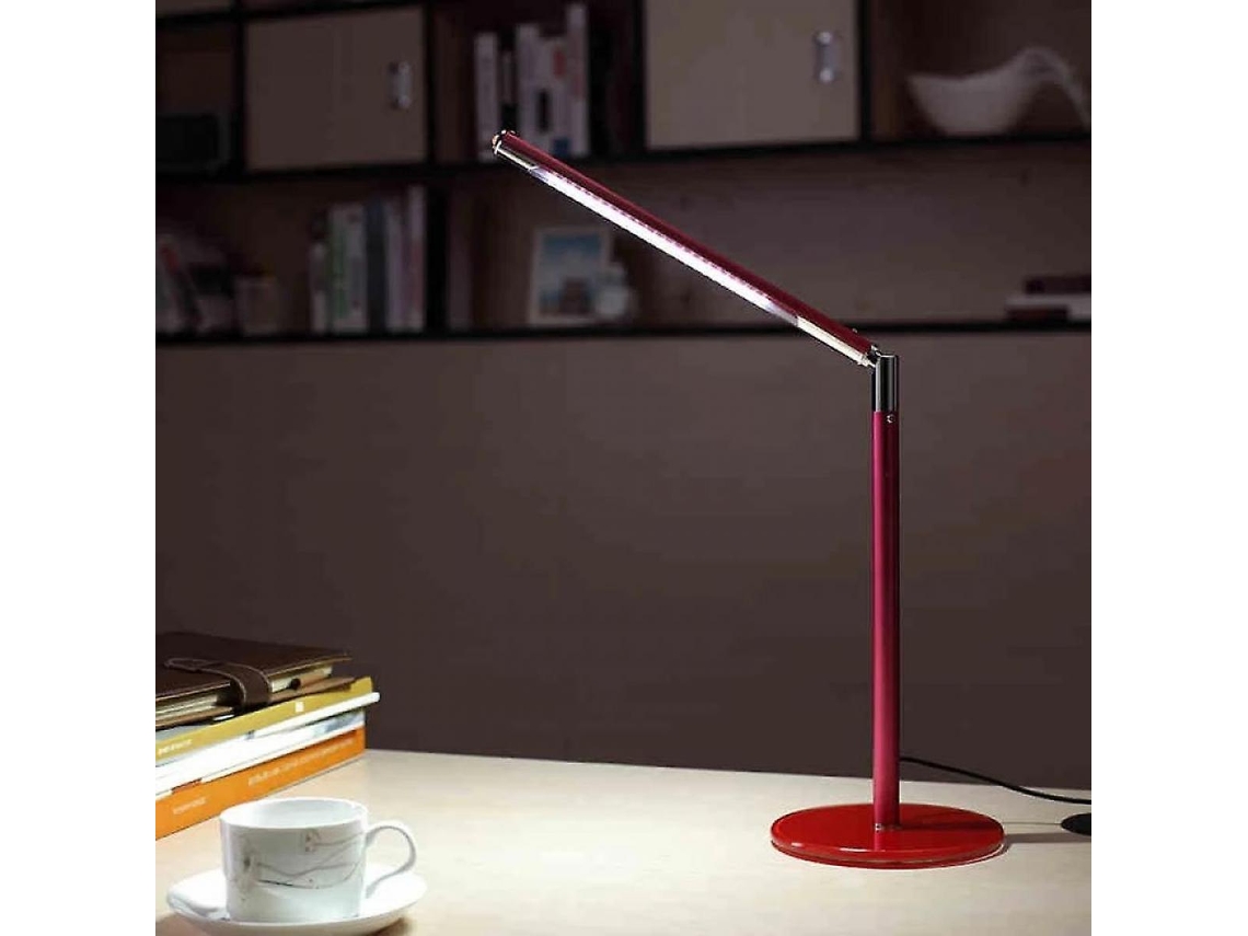 Lámpara de escritorio LED FX-001B, 24 LED, blanco (rojo)
