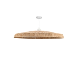 Lámpara Colgante LEDKIA (Beige - E27 - 40 W - Rafia)